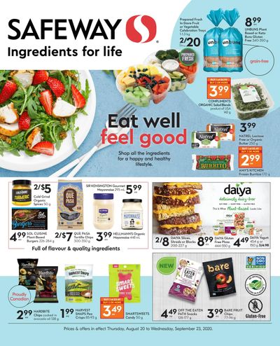 Safeway Ingredients for Life Flyer August 20 to September 23