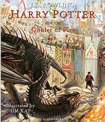 Harry Potter and the Goblet of Fire: Illustrated Edition (English) Hardcover - October 8, 2019 For $29.69 At Amazon Canada