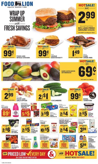 Food Lion (MD) Weekly Ad August 26 to September 1