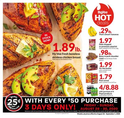 Hy-Vee (IA, IL, KS, MO) Weekly Ad August 26 to September 1