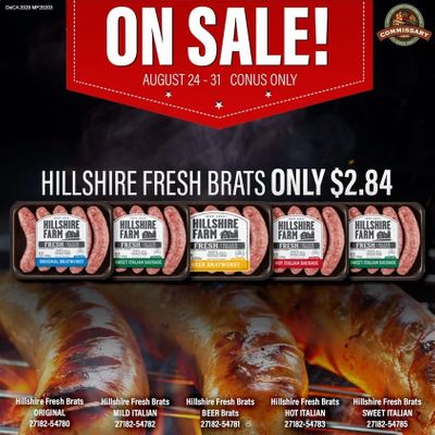 Commissary Weekly Ad August 24 to August 31