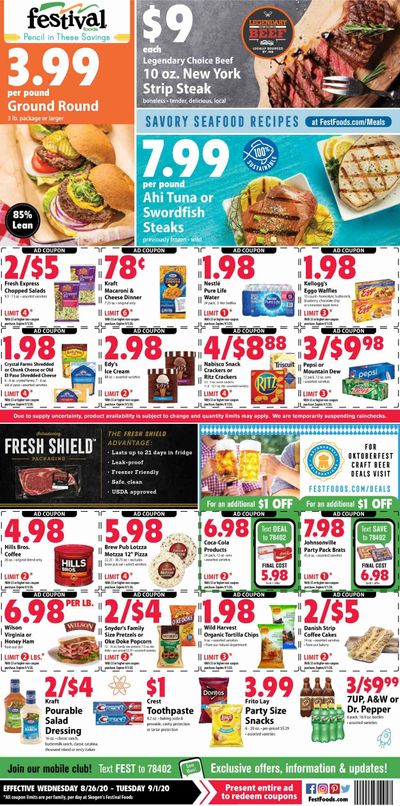 Festival Foods Weekly Ad August 26 to September 1