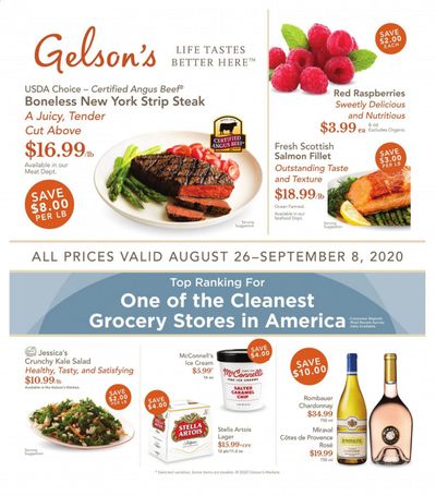 Gelson's Weekly Ad August 26 to September 8