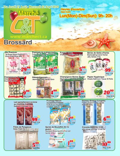 Marche C&T (Brossard) Flyer August 27 to September 2
