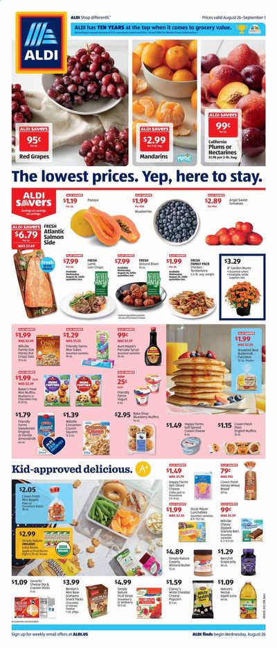 ALDI (PA) Weekly Ad August 26 to September 1