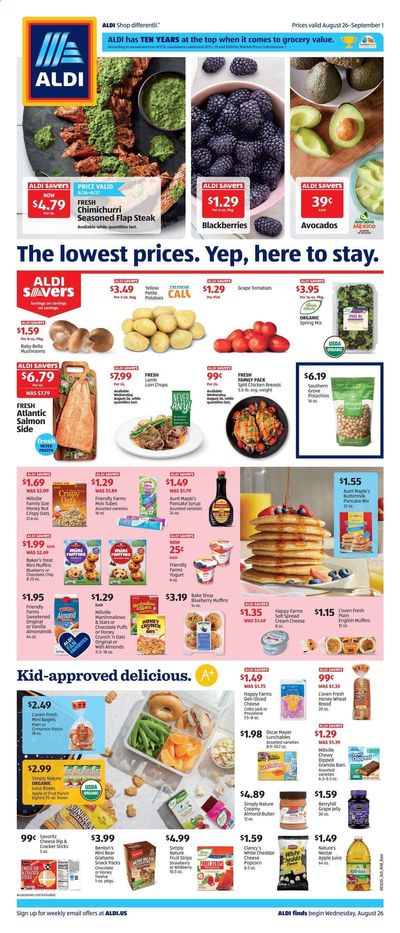 ALDI (CA) Weekly Ad August 26 to September 1