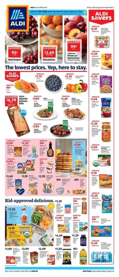 ALDI (GA, SC) Weekly Ad August 26 to September 1