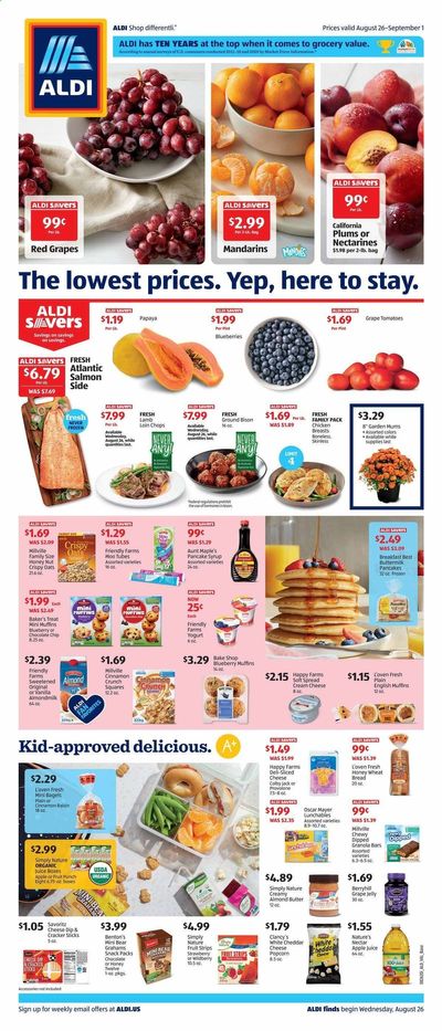 ALDI Weekly Ad August 26 to September 1