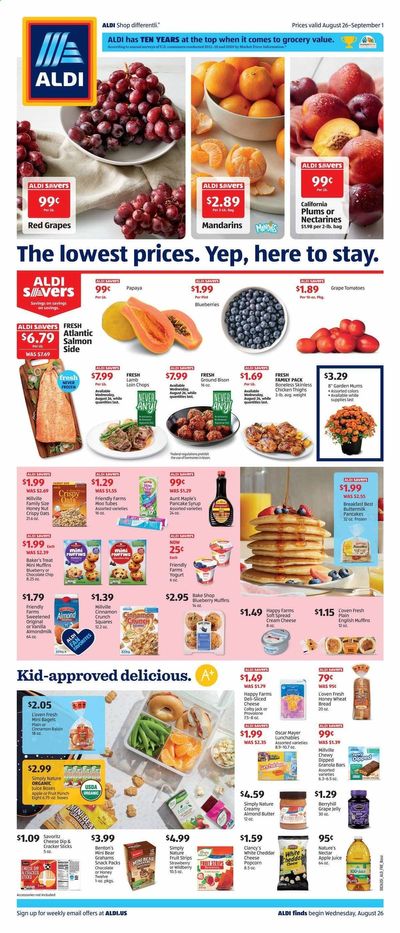 ALDI (DC, MD, PA, VA, WV) Weekly Ad August 26 to September 1