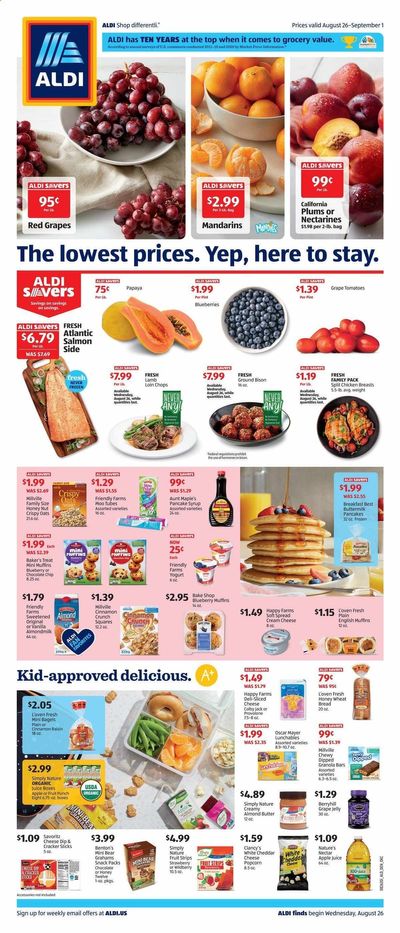 ALDI (OK, TX) Weekly Ad August 26 to September 1