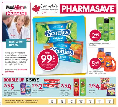 Pharmasave (West) Flyer August 28 to September 3