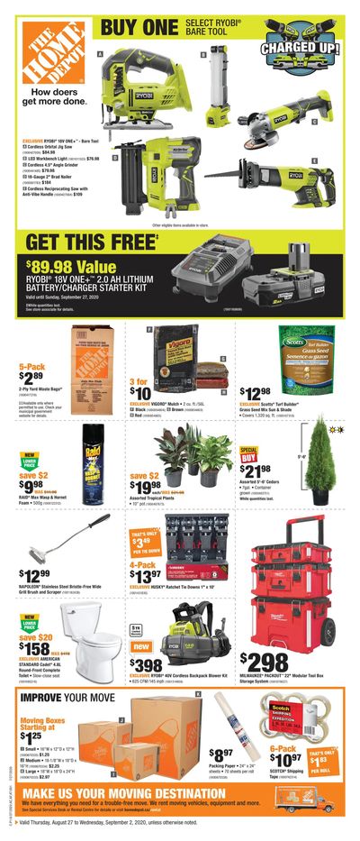 Home Depot (BC) Flyer August 27 to September 2