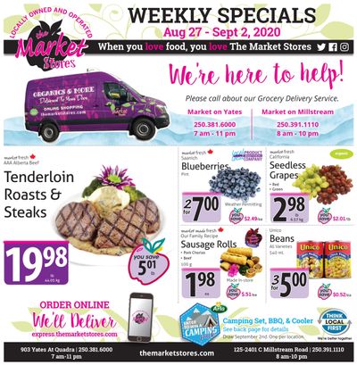 The Market Stores Flyer August 27 to September 2