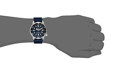 Citizen Eco-Drive Male Bn0151-09L Promaster Diver Watch with Blue PU Band For $163.09 At Amazon Canada