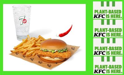 SPICY PLANT-BASED SANDWICH COMBO at KFC