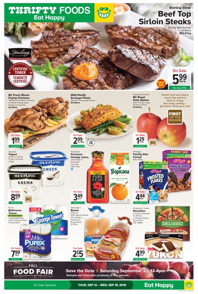 Thrifty Foods Flyer September 12 to 18