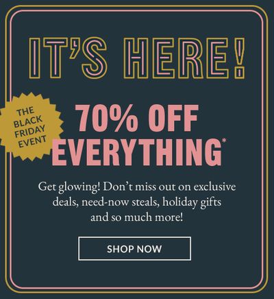 Coach Canada Outlet Black Friday Event Sale Live Now: Save 70% off Everything Online + FREE Shipping to Canada + EXTRA 20% Off Select Styles