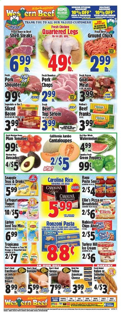 Western Beef Weekly Ad August 27 to September 2