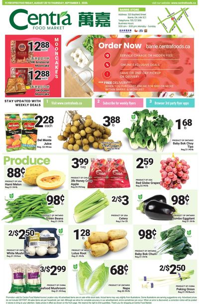 Centra Foods (Barrie) Flyer August 28 to September 3