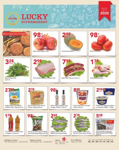Lucky Supermarket (Winnipeg) Flyer August 28 to September 3