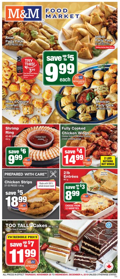 M&M Food Market (ON) Flyer November 28 to December 4