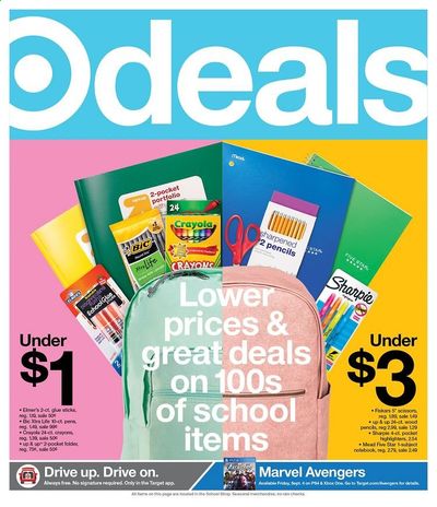 Target Weekly Ad August 30 to September 5