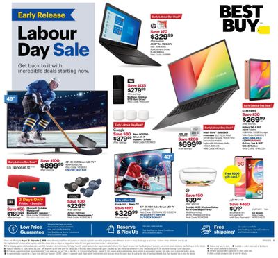 Best Buy Flyer August 28 to September 3