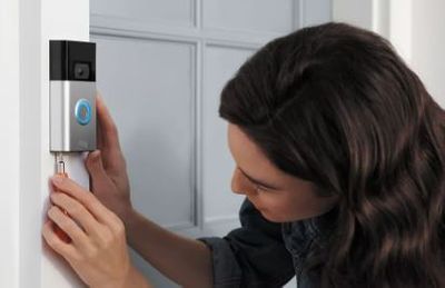 Ring Ring Video Doorbell (2nd Generation) - Satin Nickel For $99.99 At The Home Depot canada