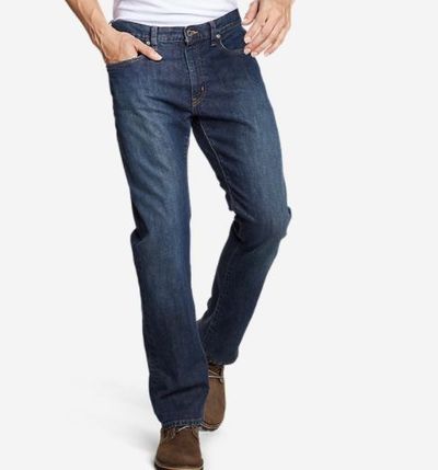 Flex Jeans - Straight Fit For $47.50 At Eddie Bauer Canada