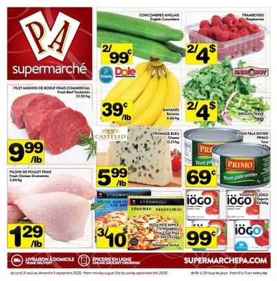 Supermarche PA Flyer August 31 to September 6