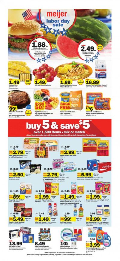 Meijer (IL) Weekly Ad August 30 to September 5