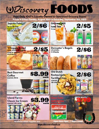 Discovery Foods Flyer August 30 to September 5