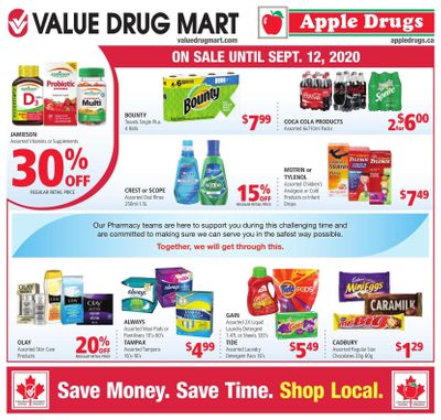 Value Drug Mart Flyer August 30 to September 12