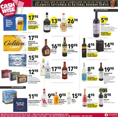 Cash Wise (MN) Weekly Ad August 30 to September 5