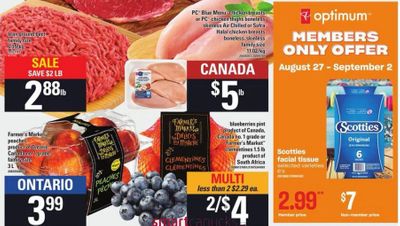 Loblaws Ontario: Scotties Facial Tissue 6pk $2.99 PC Optimum Member Price