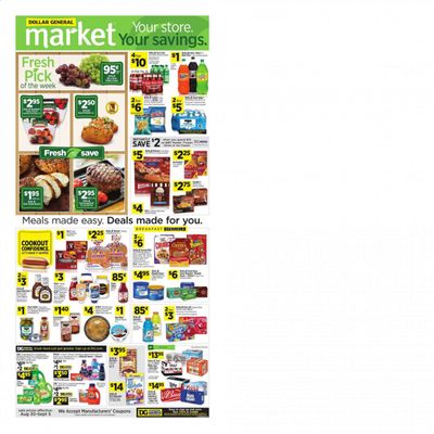 Dollar General (TN) Weekly Ad August 30 to September 5
