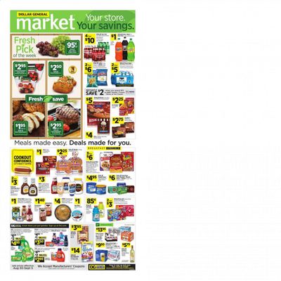 Dollar General (VA) Weekly Ad August 30 to September 5