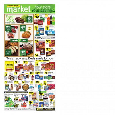 Dollar General (VA) Weekly Ad August 30 to September 5