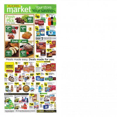 Dollar General (AL) Weekly Ad August 30 to September 5