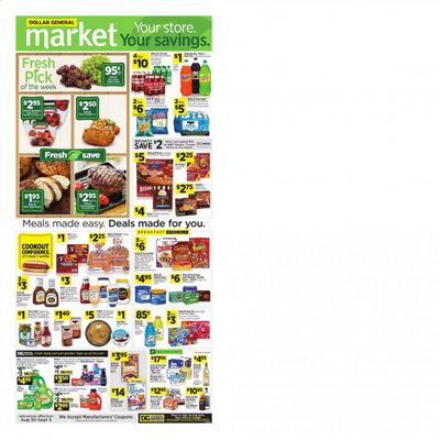 Dollar General (NV) Weekly Ad August 30 to September 5