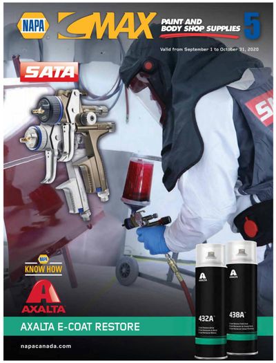 NAPA Auto Parts CMAX Catalog September 1 to October 31