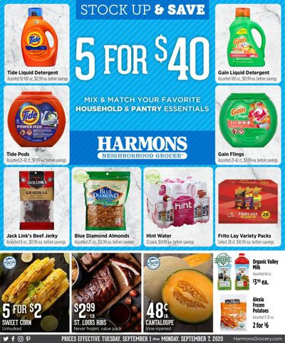 Harmons Weekly Ad September 1 to September 5