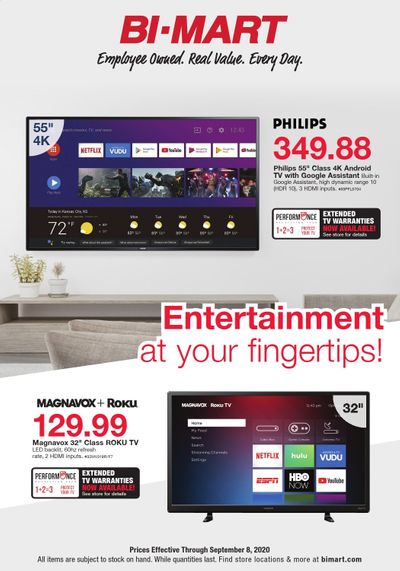 Bi-Mart Weekly Ad September 1 to September 8