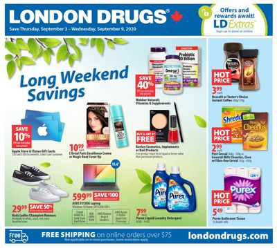 London Drugs Flyer September 3 to 9 
