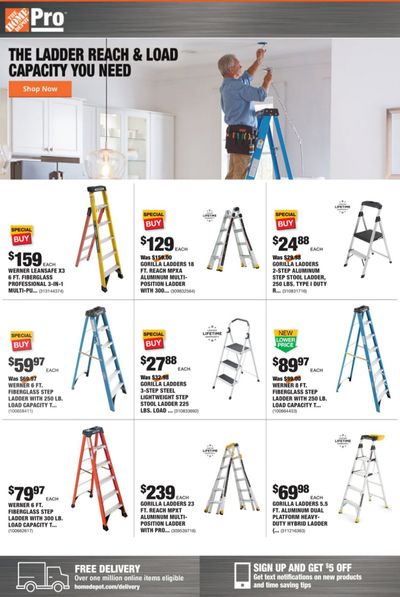 The Home Depot Weekly Ad August 31 to September 7