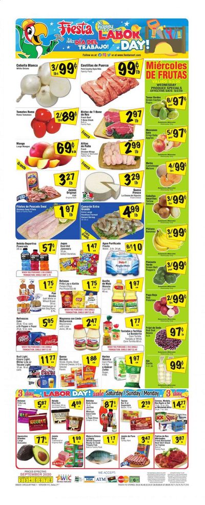 Fiesta Mart Weekly Ad September 2 to September 8