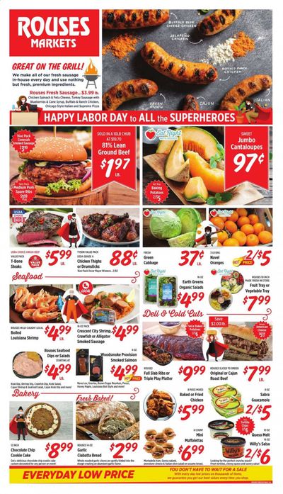 Rouses Markets Weekly Ad September 2 to September 9