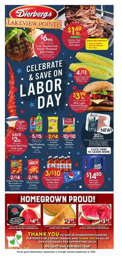 Dierbergs (MO) Weekly Ad September 2 to September 8