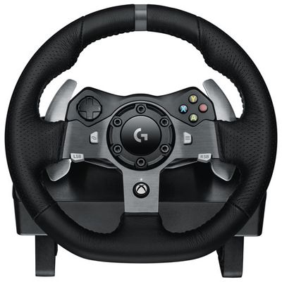 Logitech G920 Driving Force Racing Wheel for Xbox/PC On Sale for $299.98 (Save $50) at Best Buy Canada