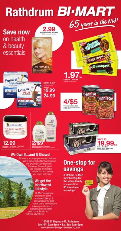 Bi-Mart Weekly Ad September 2 to September 15 Bi-Mart Weekly Ad September 2 to September 15